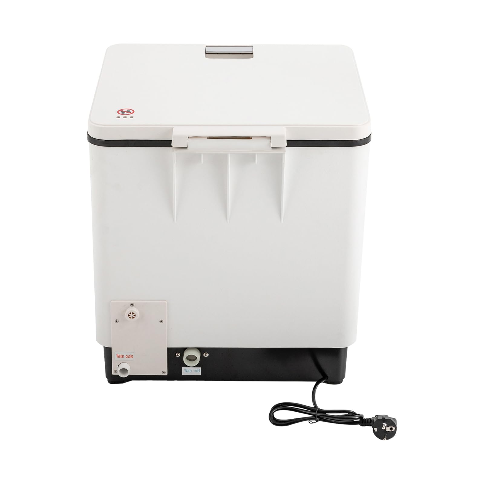 Mini zmywarka ze stali nierdzewnej, do mycia naczyń, kompaktowy, do użytku domowego, wolnostojący, biały, czarny, 60 l, 800 W