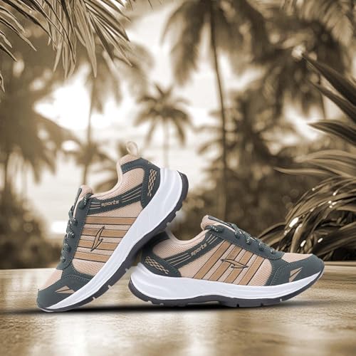 Image of ASIAN Wonder-21 Men's Running Shoes | Lace-Up Shoes with Lightweight Mesh Upper | Cushioned Comfort & Durable Grip for Daily Use