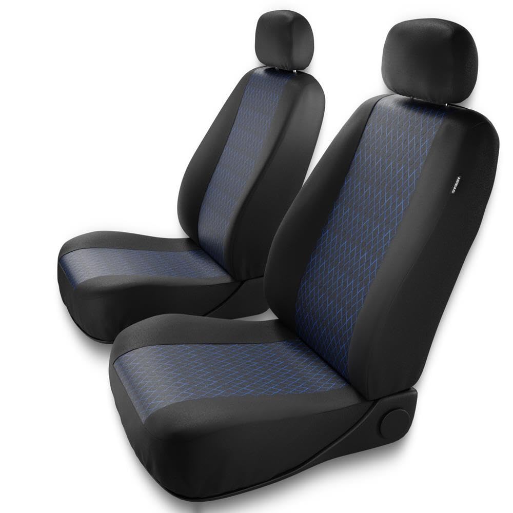 Mossa Fundas Asientos Coche aptas para Fiat Panda II III 2003-. PF-BL | Hatchback