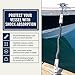 Rainier Supply Co Bungee Dock Line - 2 Pack Boat Dock Lines - 4-5.5ft, 5-7ft or 6-9ft Boating Ropes for Docking with Loop - Mooring Docklines and Boat Accessories for Pontoon, Jet Ski, Kayak, PWC