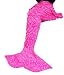 T-tviva Blanket Crochet, Handmade, Mermaid Tail