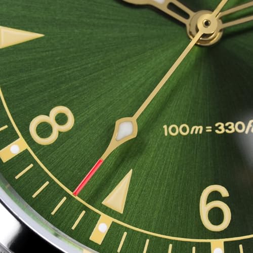Image of TACTICAL FROG Militado ML08 Field Watch Japanese Sweep VH31 / 515 Movt with Calendar, Men's Military Watch Sapphire Crystal 10 ATM Waterproof Analog Watches for Men
