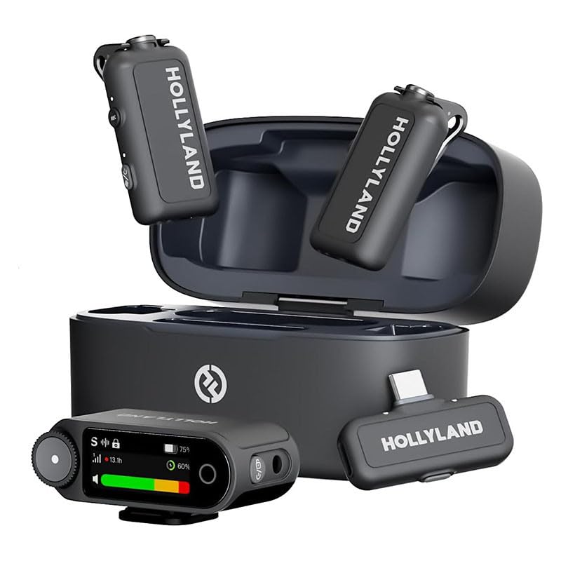 Hollyland Lark Max 2 Combo microphone sans fil pour supprimer les bruits de fond sur vos vidéos