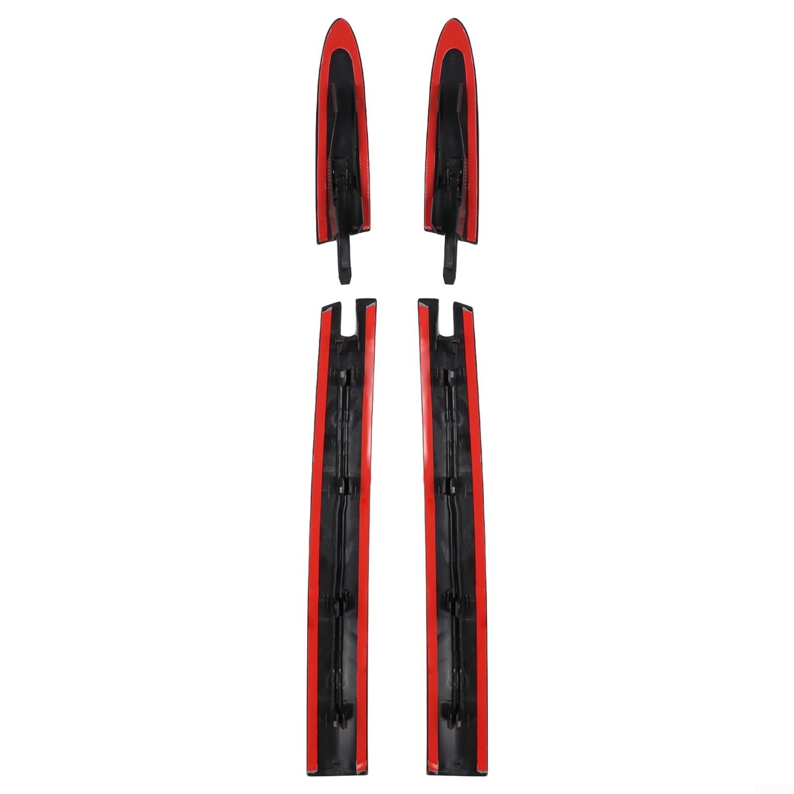 Confezione da 4 coperture per cerniere di copertura, compatibili con BMW E93 F33 F83 Cabriolet, sinistra e destra, ricambio in plastica per M3, 335i, serie 3 e 4, OE 54377184037
