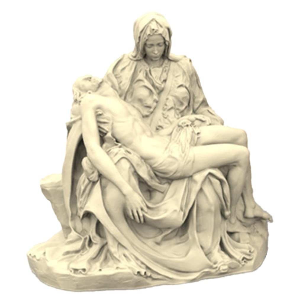 Pieta statuetka formy do robienia świec, ręcznie robiona forma do mydła 3D, stojak, ozdobne formy