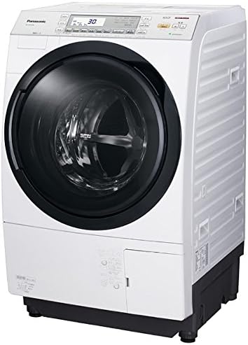 （パナソニック 【左開き】10．0kgドラム式洗濯乾燥機 クリスタルホワイト NA-VX7600L-W）