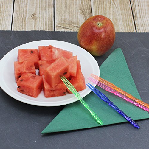 COM-FOUR® 100x Spiedini da cocktail a forma di