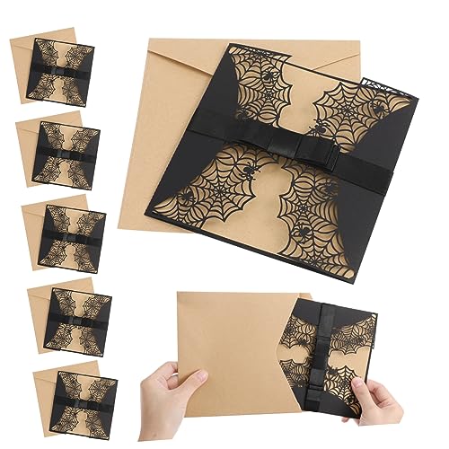 Carte d'invitation d'Halloween pour ne plus manquer d'enveloppes de fête