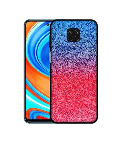Image of Bubbles Design Premium 2D Printed Metal Back Case Cover for Mi Redmi Note 9 Pro /Note 9 Pro Max /Poco M2 Pro