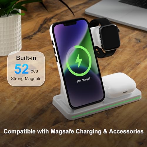 Coque rigide iPhone 14 Plus léopard blanc avec silicone souple - 4
