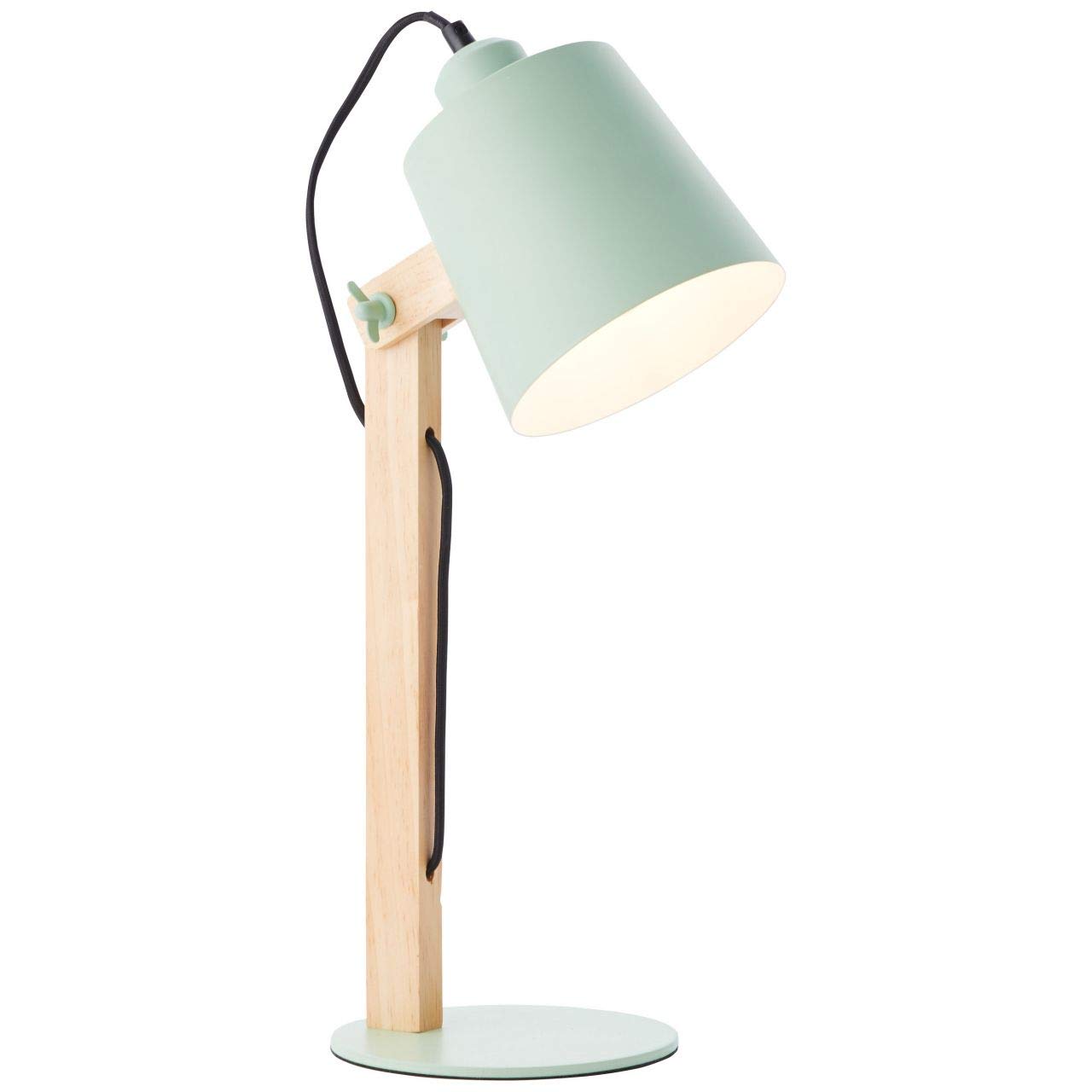 Brilliant Lampe Swivel Tischleuchte grün matt | 1x A60, E27, geeignet für Normallampen (nicht enthalten) | Mit Schnurzwischenschalter