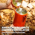 COLETTI Bozeman Orange Percolator Coffee Pot â Camping Coffee Makers â Campingâs Favorite Percolator â NO Aluminum or Plastic [9 cup, Orange Clay] - Image 5