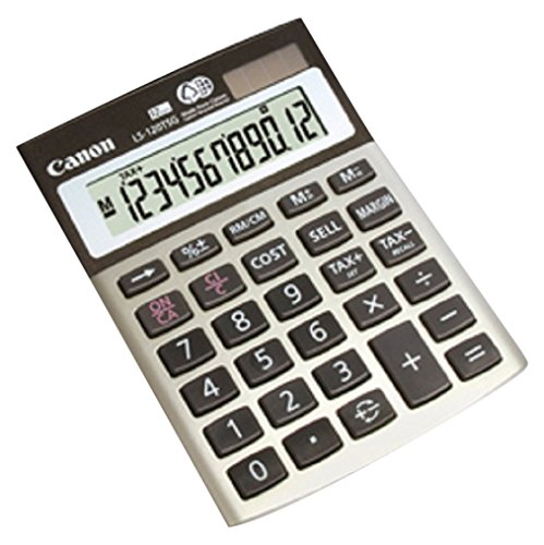 Calculadora sobremesa Canon LS-120TSG Oro Gris