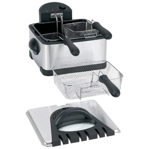 Maxam KTELFRY4 Electric Deep Fryer, 4 Quart