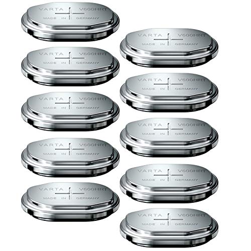 (10-PACK) VARTA V600HRT 1.2V 600mAh NiMH Battery Replaces V500HT For Use in | Vehicles Flashlight Lamp | Car Key Fobs | Fits in Flashlight Lamps for JEEP DODGE CHRYSLER Replaces 5183454AA, 55750201501
