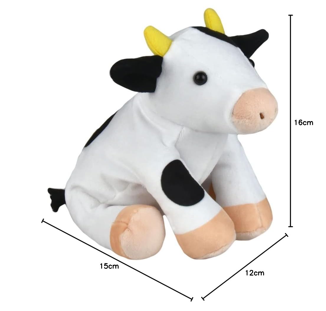 Amazon.co.jp: くったり牛さん モーモー:702469 white : おもちゃ