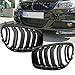 DM SET Kühlergrill Schwarz GLANZ Doppelsteg passt für E90 E91 LCI FACELIFT & M