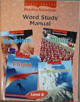Paperback Great Source Reading Advantage Word Study Manual, Level B Book