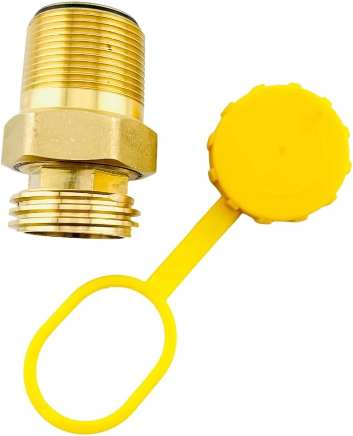 420lb Propane Tank Fill Valve - 420 Lb LPG 120 Gallon - 1-3/4" for ACME CONNECTION 1-1/4" MALE for NPT TO TANK