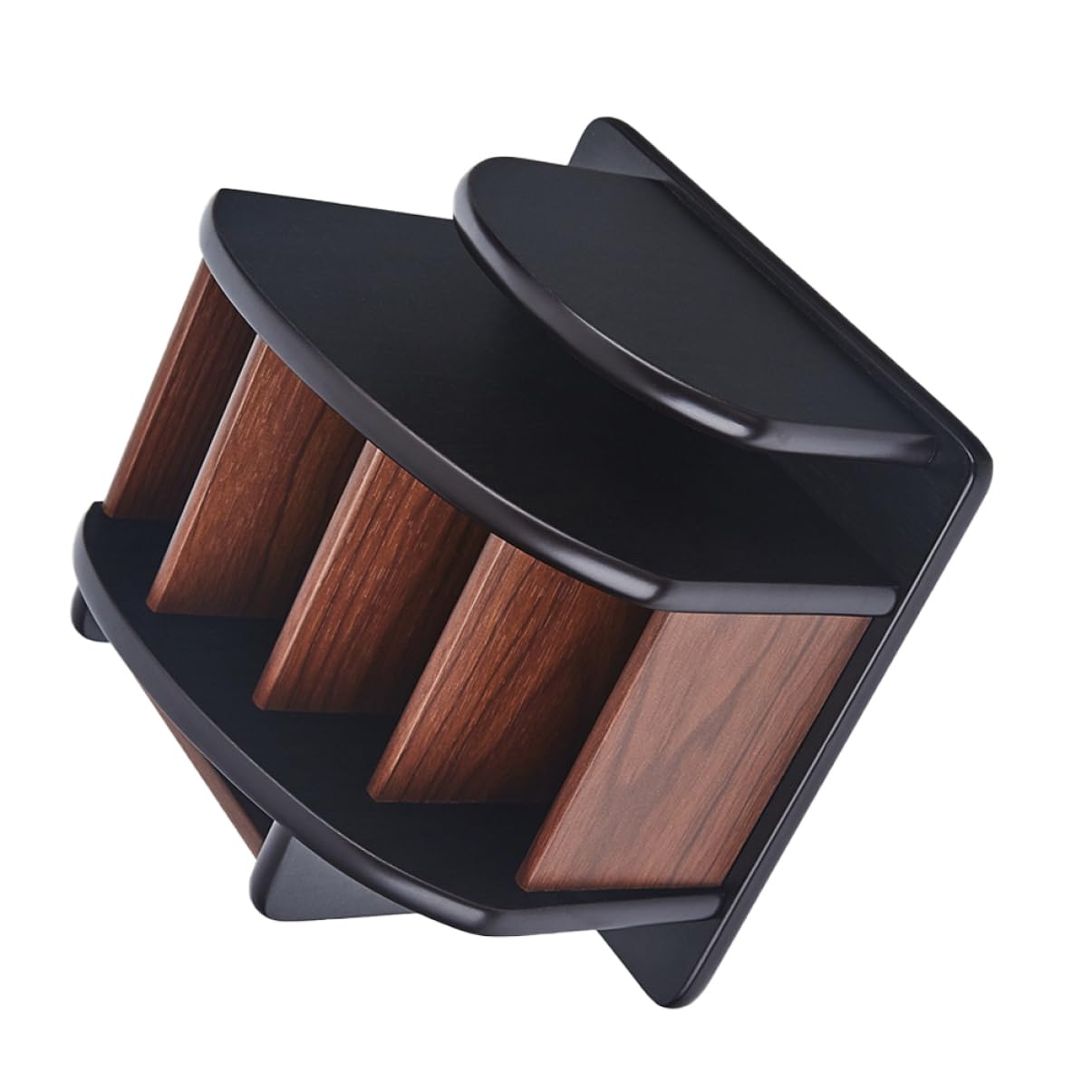 Stifthalter Holz Organizer Schreibtisch für Büromaterial für Schwarz