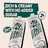 Vita Coco USDA Organic Coconut Milk, Plant Based, Dairy Free Milk Alternative - Gluten Free, Soy Free, Seed Oil Free, Unsweetened - Perfect Add to Cereal, Oatmeal, Smoothies - 33.8 Fl Oz (Pack of 6)