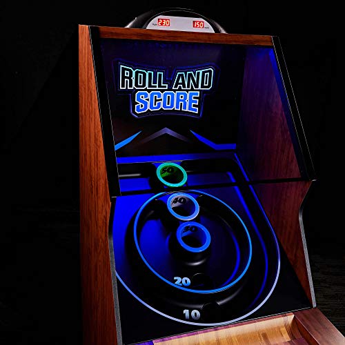 Lancaster 108 Inch Classic Arcade Roll Score, Skee Ball Game Machine Table (2Pk)