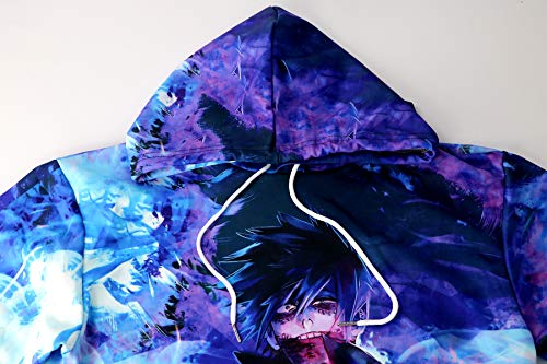 Xsfx Unisex Boku No Hero Academia Hoodie 3D Graphic Printed Fashion Hooded Sweatshirt A1 S #TOP4