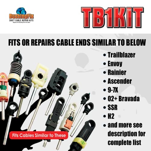 Bushingfix TB1KIT Automatic Transmission Shift Cable Bushing Repair Kit, Replacement Shifter Cable Bushing thumb #3