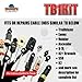 BushingFix TB1Kit - Automatic Transmission Shift Cable Bushing Repair Kit, Replacement Shifter Cable Bushing, Quality Transmission Repair Kit, Compatible with Chevrolet, Jeep, Ford and Other Brands