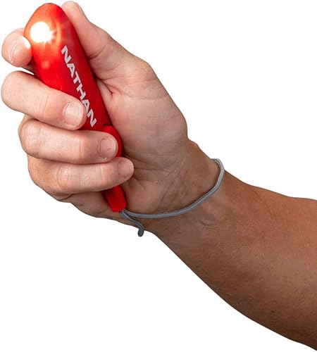 Miniatura 5 de Nathan Cable de alarma personal. Sirena SafeRun en caso de emergencia 120 dB consin luz estroboscópica. Clip de seguridad para correr, despertar,