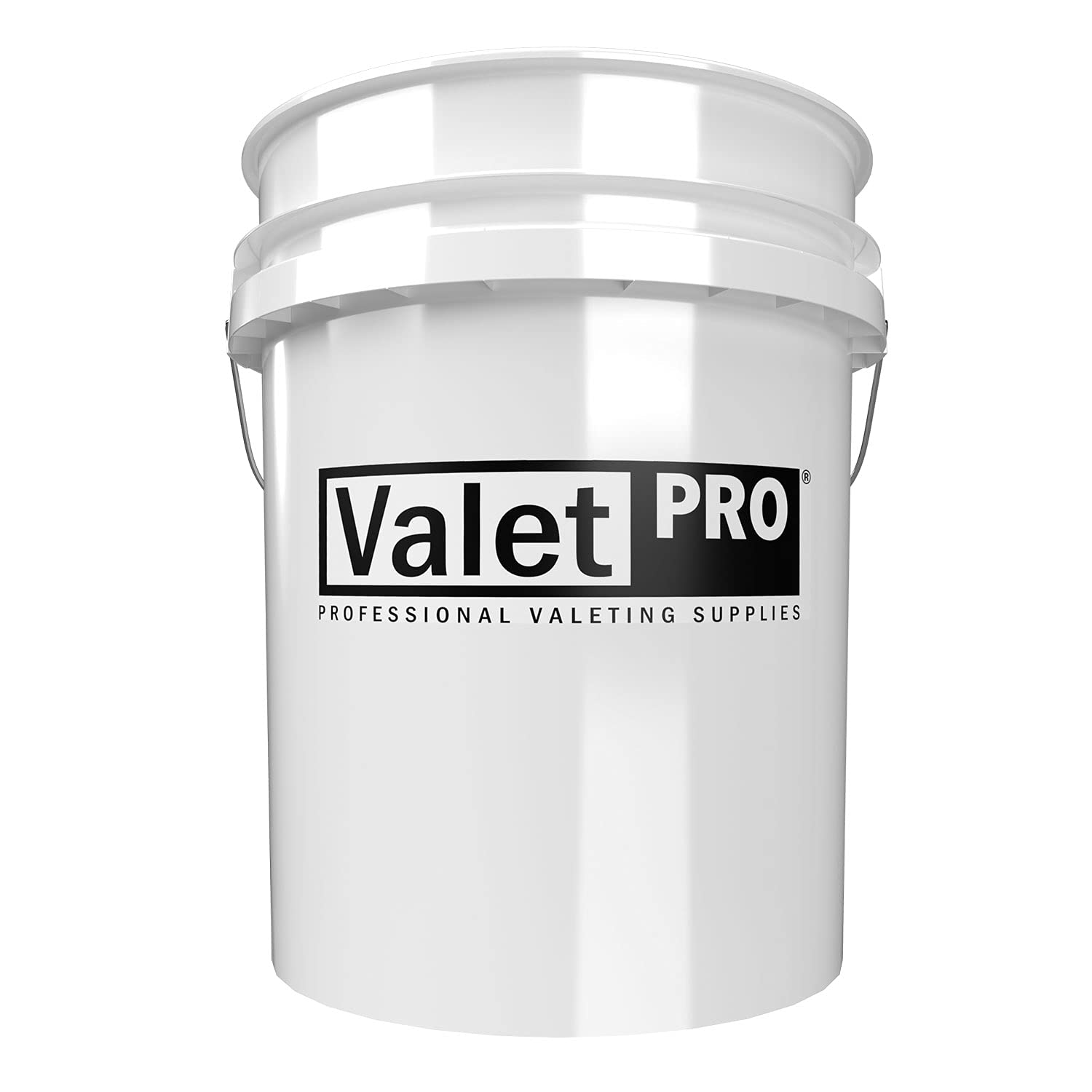 detailmate ValetPRO Advanced Poseidon - Juego de lavado para coche (cubo de 5 gal/19 l, 1 litro, guante de microfibra de 1000 g/m², paño de microfibra de 50 x 80 cm, 1000 g/m²)