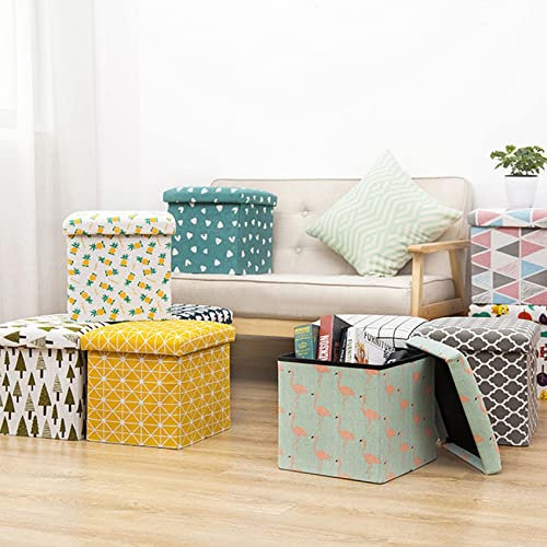 Tabouret de rangement pour optimiser l'espace du salon - 8