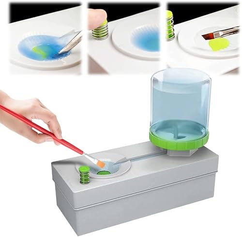 Paint Brush Rinser,Brush Rinser Paint Special Washing Tool For Gouache Pigment Art Students,Paint Brush Rinser For Watercolor And Water-Based Paints,Children's Drawing Toolss（1Pc） #TOP3