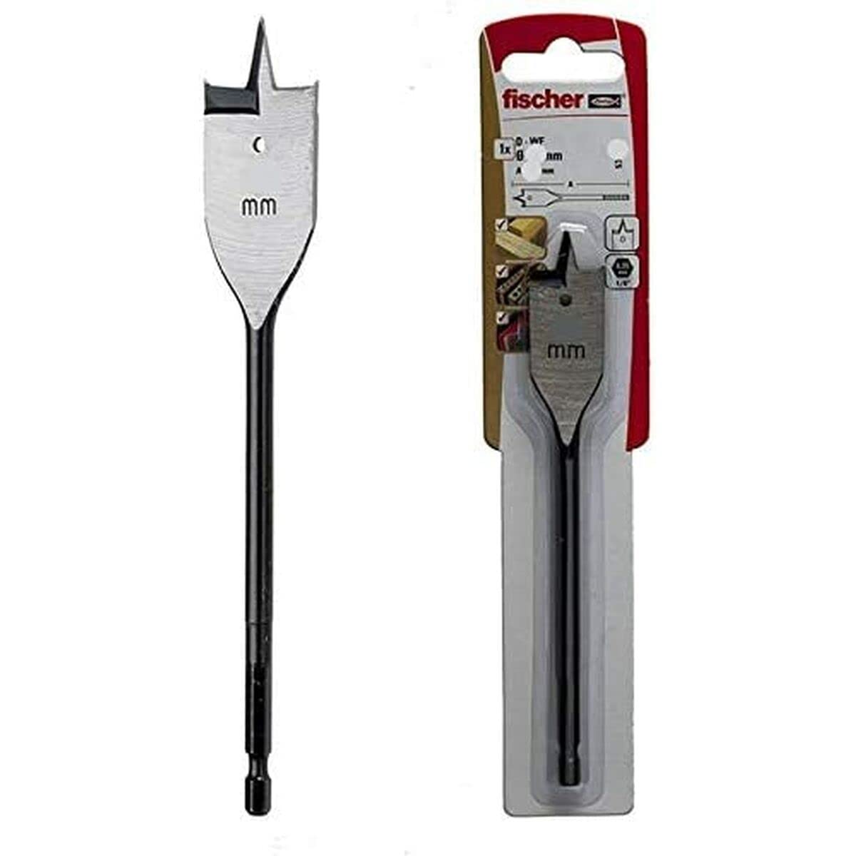 FISCHER 530647 Wood Blade Drill 12 mm