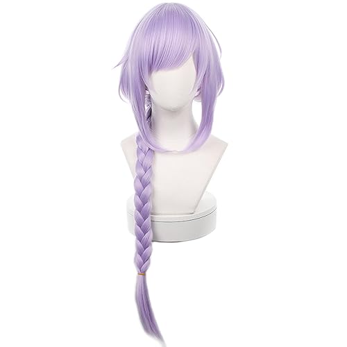 Vista 130 de Peluca Lumine, Genshin Impact Lumine Cosplay peluca con gorra de peluca