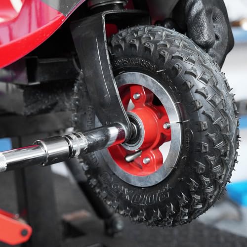 2er Packung von 200x50 Scooter-Innen Schläuche Reifenschlauch 8 'x 2' Ersatz für E100, E150, E200, Dune Buggy, E Punk, Cart, PowerRider 360, eSpark, with Bent Valve Stem