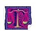 Constellation Libra Mexicon Culture Engraving Cleaning Cloth Screen Cleaner 2pcs Suede Fabric