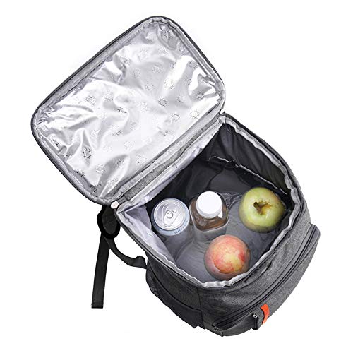 Gainty Mochila refrigerada 18L Mochila isolada à prova d'água Saco refrigerador macio à prova de va