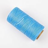 284yrd Leather Sewing Waxed Thread 150D 1mm Leather Hand Stitching 125g
