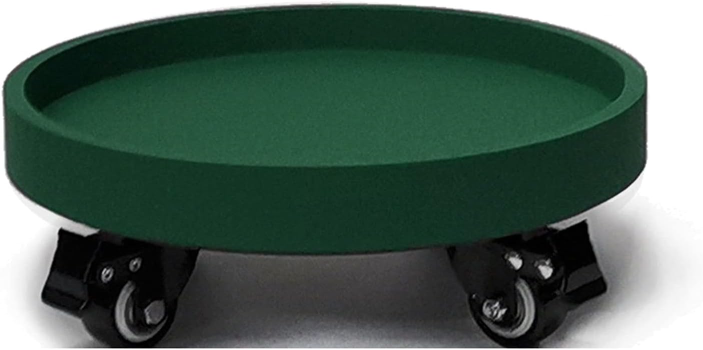 Wooden Vase Base Planter Trolley Plant Stand Easy Rolling Heavy Duty 360° Swivel Locking Wheels Indoor Outdoor Home and Garden Tool Plant Dolly Wooden Vase Stand (Size : 23cm)
