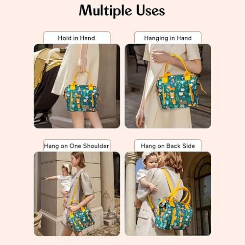 Image of StarAndDaisy Diaper Bag /Diaper Bags for Mom with Light Weight and Potable Design /Multi Compartments, Waterproof Baby Bag with Ultra Soft Fabric.