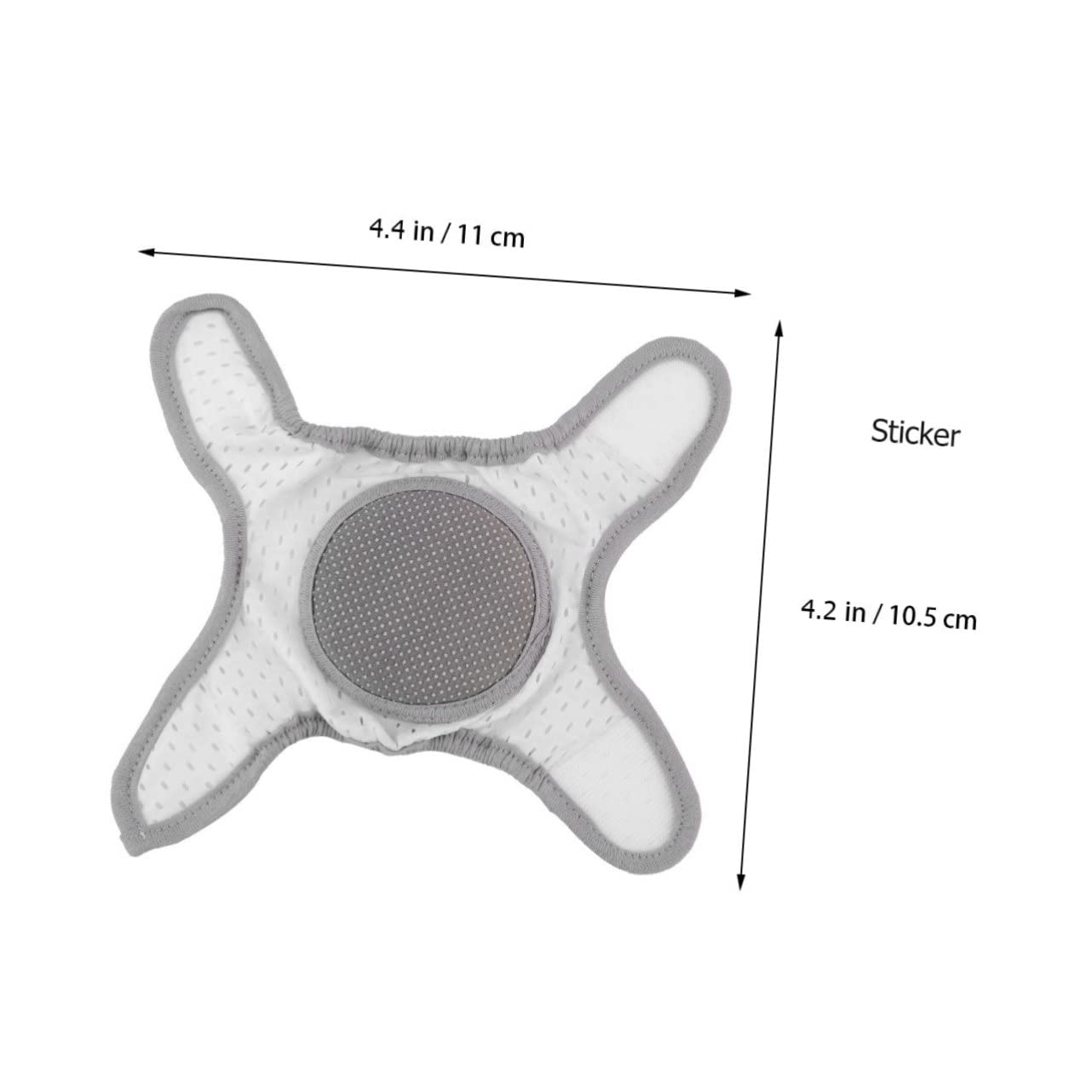 IWOWHERO Knee Pads Crawling Knee for Crawling Kneepads Brace for Sports Knee Kneepads Knee Pads for Crawling Safety Pads Rodilleras Grey Nylon