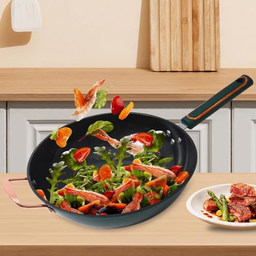 Wok antiadherente con tapa 12.6 pulgadas miniatura 2