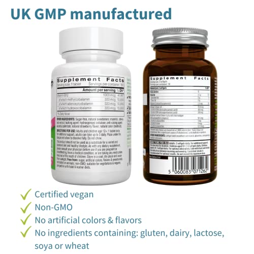 Vegan Omega-3 + Super B12-Complex 1000Mcg Vegan Bundle, Sustainable Dha & Epa Algae Oil 1340Mg + High Absorption Sublingual Vitamin B12, By I #TOP4