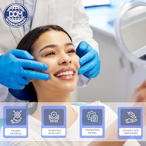 Image of Dental Hand-Held Shield - 9.45 x 5.03 x 0.20 Polypropylene Light Protection Eye /Face Protector Plate Board - Dental Curing Light Shield