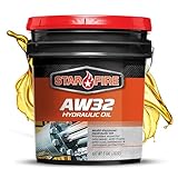 STARFIRE AW32 Hydraulic Oil – 5 Gallon Pail – Premium Anti-Wear, Anti-Foam, Rust and Corrosion Protection Hydraulic Fluid for Industrial and Mobile Equipment