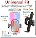 TECOTEC Upgraded Car Cup Holder Phone Mount & Air Vent Phone Holder, Universal Adjustable Long Arm Car Cup Holder Fits All Cellphones/iPhone 13 Pro Max / S22 Ultra-Plus. etc