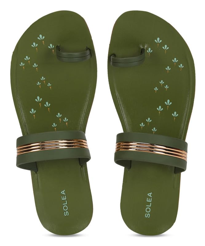 PARAGON PUK7011L Womens Sandals | Stylish Slip on Flats with Cushioned Soles | Trendy Lightweight Durable & Comfortable Fashion Slippers for Outdoor Use Green (B0CJRB8RWN) Amazon Price History, Amazon Price Tracker