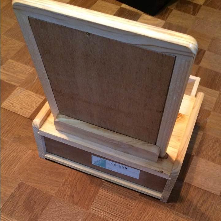 木製 卓上 ミニ 鏡台 木目調 ミニドレッサー 卓上ドレッサー – 木好房