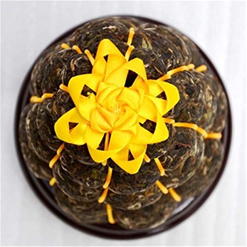 通用 1000g Yunnan Pu-erh Tea Gift Craft Pu Er Tea Zucca Decorazione Puer Raw Gift Tea - immagine 4